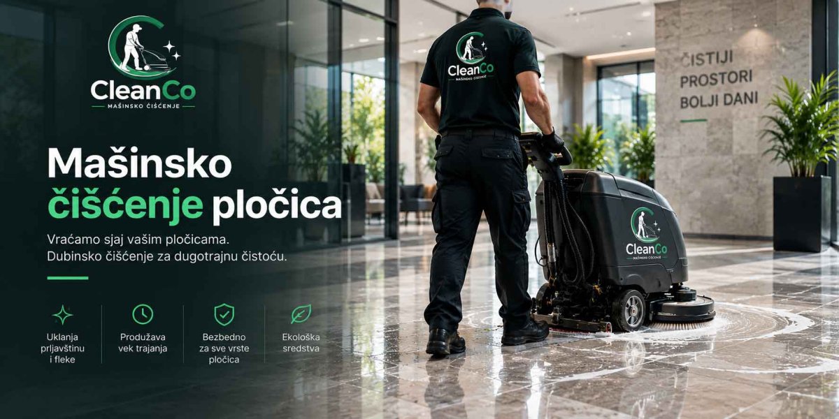 Mašinsko čišćenje pločica