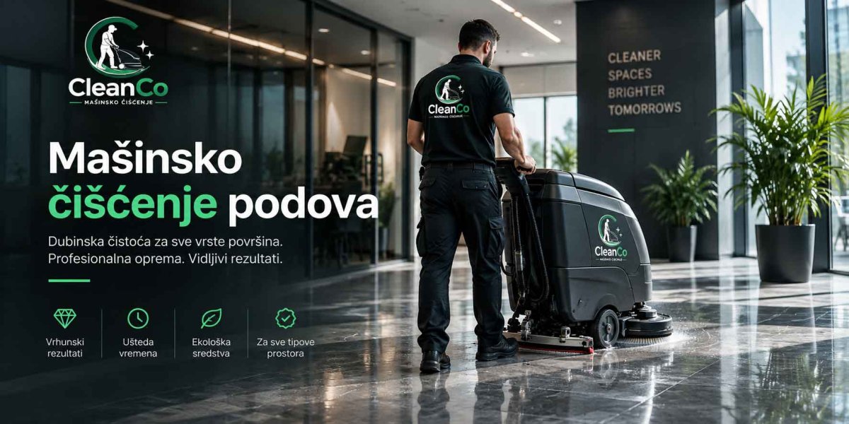 Mašinsko čišćenje podova
